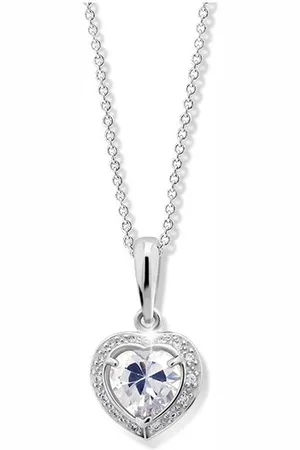 Cutie Jewellery Blyštivý přívěsek z bílého zlata se zirkony Z6308-1810-40-10-X-2