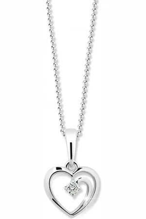 Cutie Jewellery Romantický přívěsek z bílého zlata Z6300-1602-40-10-X-2