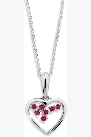 Cutie Jewellery Romantický přívěsek z bílého zlata Z6299-1606-40-40-X-2
