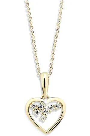 Cutie Jewellery Romantický přívěsek ze žlutého zlata Z6299-1606-40-10-X-1