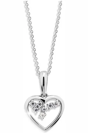 Cutie Jewellery Romantický přívěsek z bílého zlata Z6299-1606-40-10-X-2