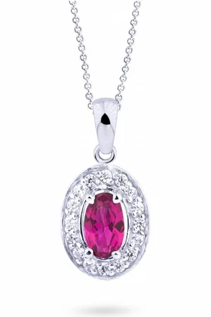 Cutie Jewellery Elegantní přívěsek z bílého zlata se zirkony Z8056-40-40-X-2