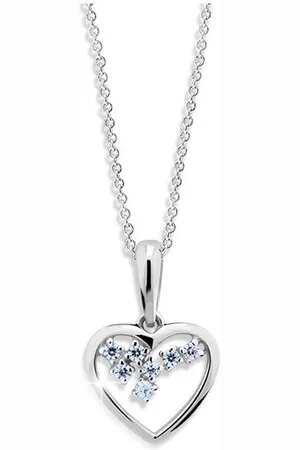 Cutie Jewellery Romantický přívěsek z bílého zlata Z6299-1606-40-70-X-2