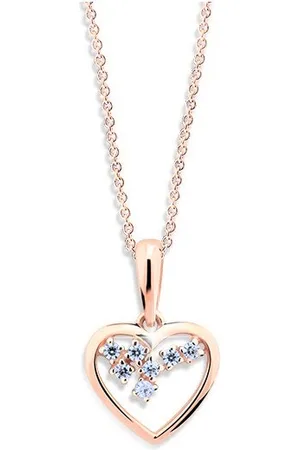 Cutie Jewellery Romantický přívěsek z růžového zlata Z6299-1606-40-70-X-4
