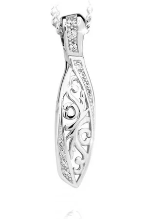 Cutie Jewellery Přívěsek z bílého zlata se zirkony Z6325-2148-40-10-X-2