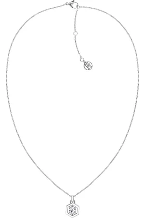 Tommy Hilfiger Dámský ocelový náhrdelník s krystalem Geometric 2780853