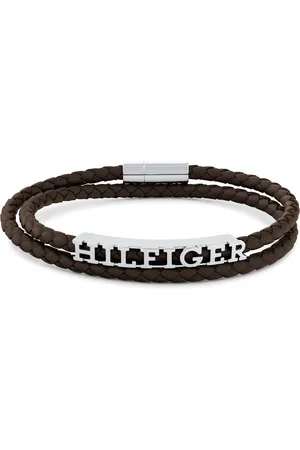 Tommy Hilfiger Fashion dvojitý kožený náramek pro muže 2790589