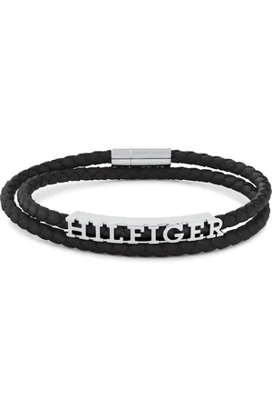 Tommy Hilfiger Fashion dvojitý kožený náramek pro muže 2790587