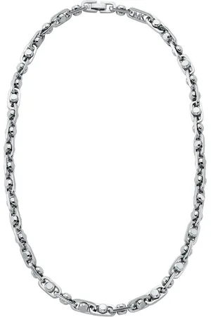 Michael Kors Luxusní náhrdelník z mosazi Astor Link MKJ835600040