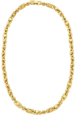 Michael Kors Luxusní pozlacený náhrdelník Astor Link MKJ835600710