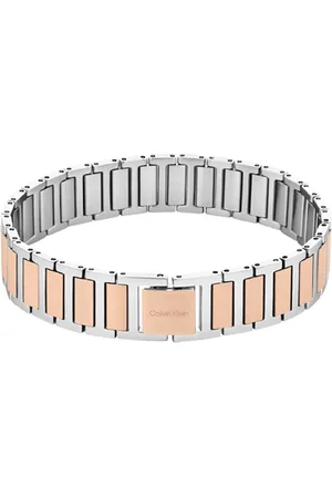 Calvin Klein Výrazný ocelový náramek pro muže Structured Links 35100048