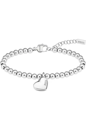 HUGO BOSS Romatnický dámský náramek z oceli Beads 1580642