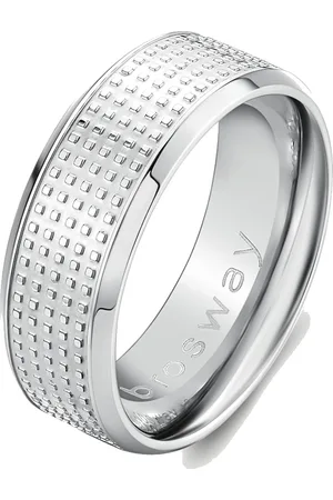 Brosway Výrazný pánský prsten z oceli Bullet BUL67 59 mm