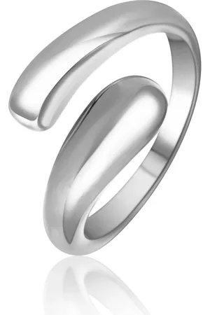 JVD Minimalistický otevřený prsten z oceli SSSR0018XG100 52 mm