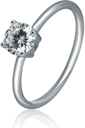 JVD Elegantní stříbrný prsten se zirkonem SVLR1129X61BI 50 mm