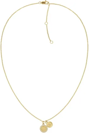 Tommy Hilfiger Stylový pozlacený náhrdelník s krystaly Mini Crystals 2780902