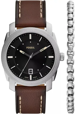 Fossil Dárkový set Machine FS6081SET + náramek