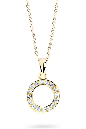 Cutie Jewellery Kruhový přívěsek s očkem ze žlutého zlata Z3061-40-10-X-1-O