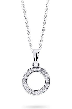 Cutie Jewellery Kruhový přívěsek s očkem z bílého zlata Z3061-40-10-X-2-O
