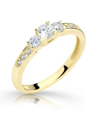 Cutie Diamonds Prsten ze žlutého zlata s diamanty DZ6806-2360-10-X-1 48 mm
