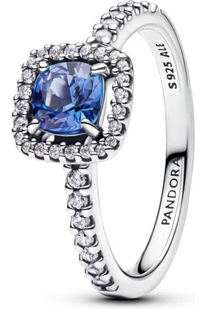 PANDORA Třpytivý stříbrný prsten pro ženy Timeless 193555C01 50 mm