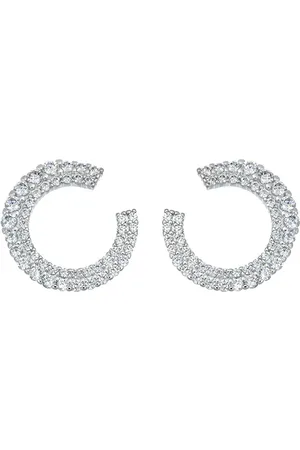 Crystalp Elegantní náušnice s čirými krystaly Typo 42319.R