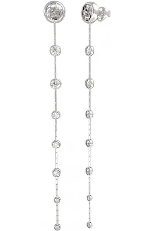 Guess Dlouhé ocelové náušnice Perfect Illusion JUBE03379JWRHT/U