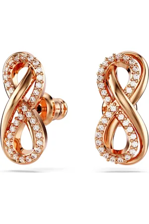 Swarovski Podélné bronzové náušnice Hyperbola 5684085