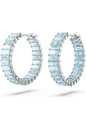 Swarovski Kruhové náušnice se zirkony Matrix 5659037