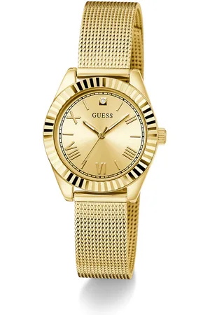 Guess Ladies Gold Tone Analog Watch s diamantem GW0842L2