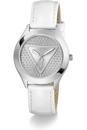 Guess Ladies Silver Tone Analog Watch GW0745L3
