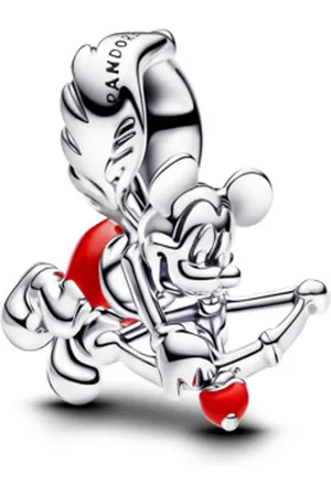 PANDORA Stříbrný přívěsek Mickey Mouse jako Amor Disney 793616C01