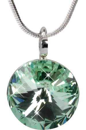 Levien Elegantní náhrdelník Rivoli Chrysolite