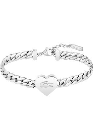 Lacoste Romantický ocelový náramek Love My Croc 2040463