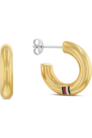 Tommy Hilfiger Nadčasové pozlacené kruhy Circles 2780949
