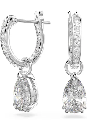 Swarovski Třpytivé náušnice kroužky s přívěsky 2v1 Millenia 5636716
