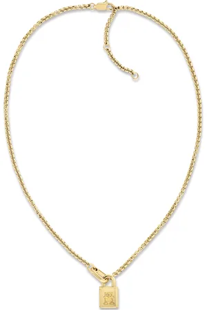 Tommy Hilfiger Pozlacený dámský náhrdelník z oceli American Icon 2780941