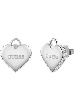 Guess Romantické ocelové náušnice Srdíčka Falling In Love JUBE02231JWRHT/U