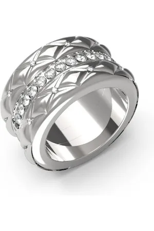Guess Fashion ocelový prsten Stylish JUBR04592JWRH 58 mm