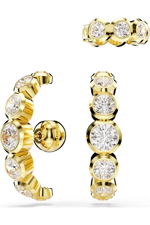 Swarovski Třpytivá pozlacená sada náušnic Imber 5711482