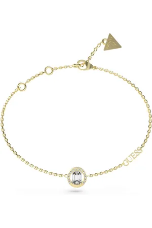 Guess Elegantní pozlacený náramek pro ženy Tiny Dancer JUBB04653JWYG 21 cm