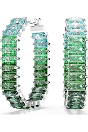 Swarovski Fascinující osmihranné náušnice se zirkony Matrix 5705787