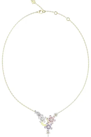 Guess Designový pozlacený náhrdelník pro ženy Lily JUBN05100JWYGMCT/U