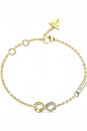 Guess Nadčasový pozlacený náramek Endless Dream JUBB03270JWYG 14,5 - 18,5 cm - S