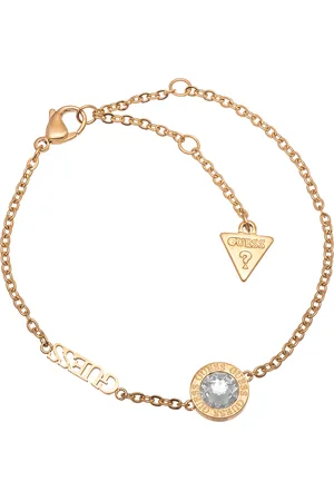 Guess Moderní pozlacený náramek Color My Day JUBB02246JWYG 14,5 - 18,5 cm - S