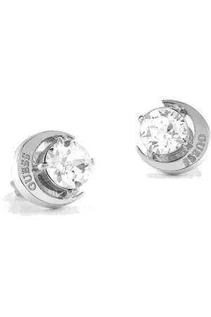 Guess Ocelové peckové náušnice Moon Phases JUBE01194JWRH