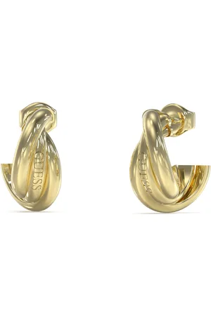 Guess Módní pozlacené náušnice Perfect JUBE04070JWYGT/U