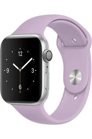 4wrist Silikonový řemínek pro Apple Watch - Světle fialový 38/40/41 mm - S/M