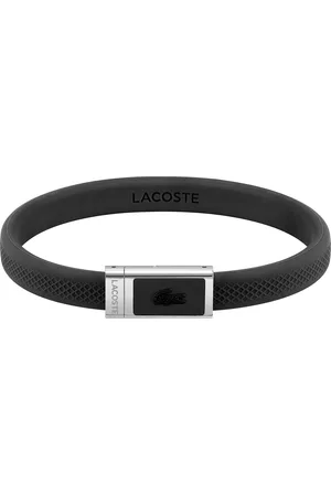 Lacoste Černý silikonový náramek 2040114