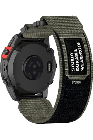 4wrist Velcro řemínek pro Garmin 26 mm - Grey